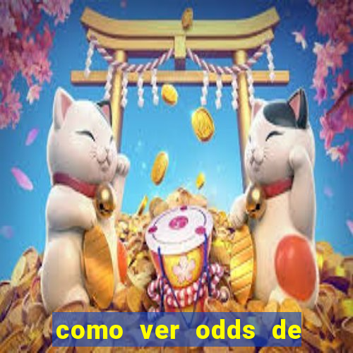 como ver odds de jogos passados